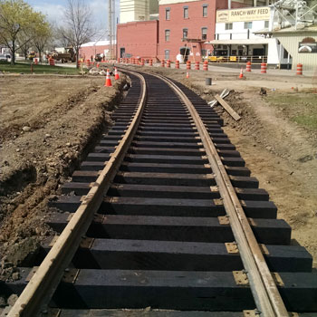 Railroad Crossing Before