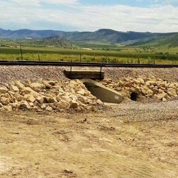 Track Washout Repair